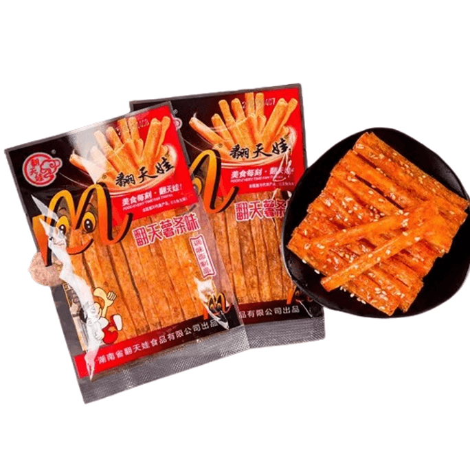 Sweet And Spicy French Fries Taste Nostalgic Spicy Bar Childhood Classic 80 Childhood Snacks Childhood 16G