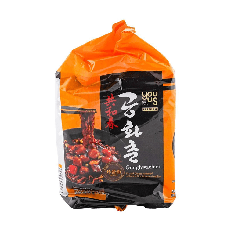 韩国You Us友施 共和春 韩式炸酱面 195g*4包【GS25便利店同款】 5