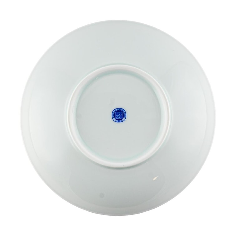 蓝印东方 相伴见山 景德镇青花陶瓷餐具碗盘 浅盘 8" 3