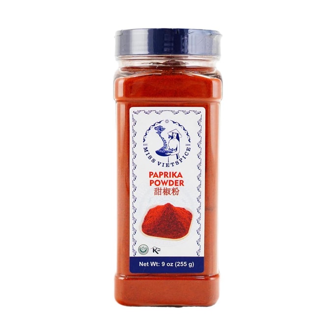 Paprika Powder ,9 oz 【For Kimchi, Stir-Fries, And Baking】