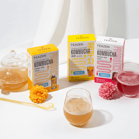 【BTS Favorite】Citron Kombucha Drink Mix - Probiotic Health Beverage, 10 Packets* 0.17oz