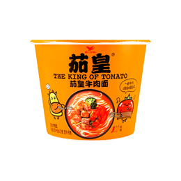 THE KING OF TOMATO Tomato & Beef Instant Noodles, 4.23oz