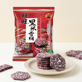 旺旺 黑米雪饼 84g【非油炸】