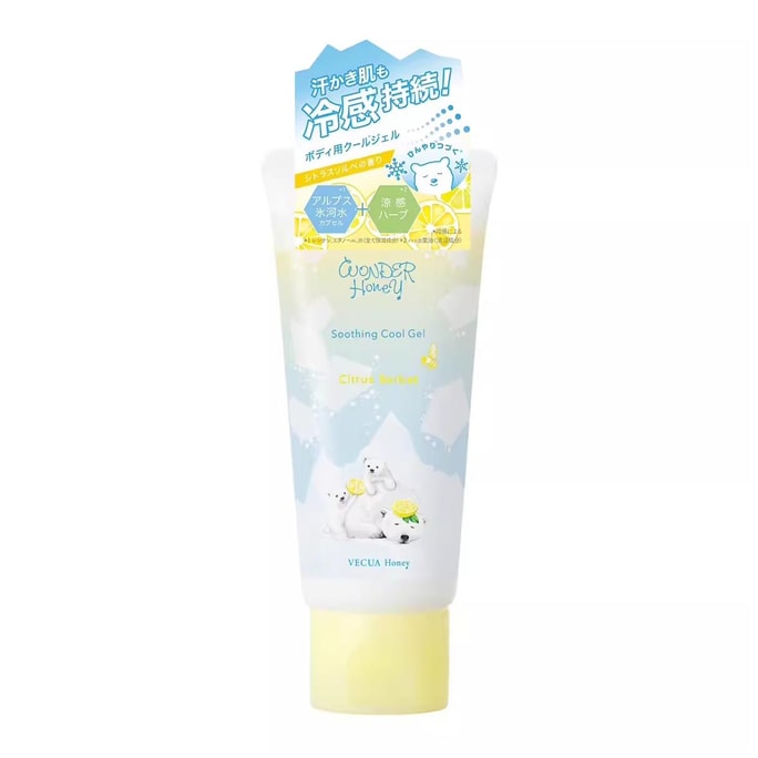 Vecua Honey Citrus Sorbet Soothing Cool Gel 60g