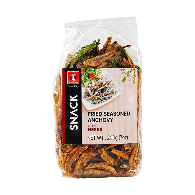 Fried Seasoned Anchovy With Herb, 7 oz 