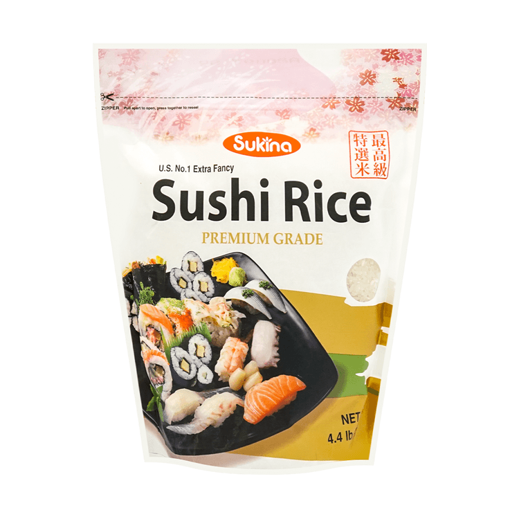 Nishiki Premium Grade White Sushi Rice - 2lbs