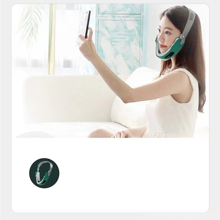 中国JOCeLee電働塑型やせ顔儀を作ります小さいV顔緑色 1個 7