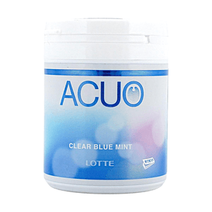 ACUO クリアブルーミントガム 4.8oz【長時間続く爽快感】【キシリトール配合】