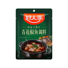  好人家 鲜椒鲜炒青花椒鱼调料 210g