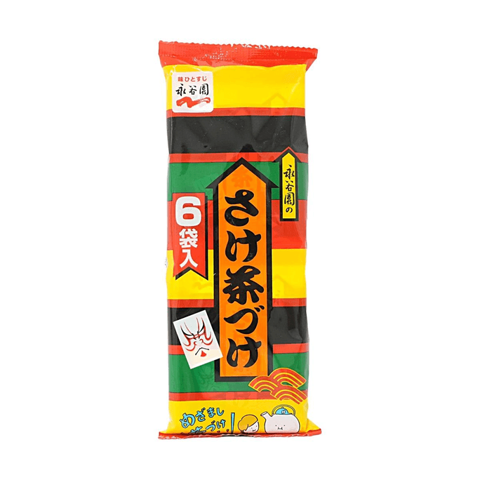 Ochazuke au saumon 6 paquets 【Saveur japonaise authentique】【Saumon savoureux】