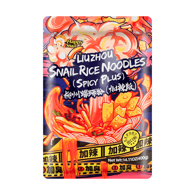 HAOHUANLUO liuzhou snail rice noodles Extra Spicy plus 400g