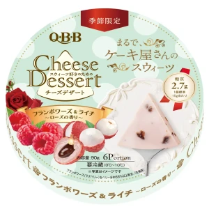 Cheese Dessert Raspberry And Lychee Rose Flavor 6pcs 90 g