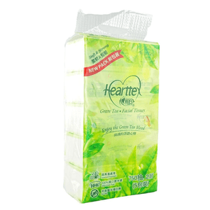 Soft tissue facial paper napkins 150 puffs 5 packs/lift