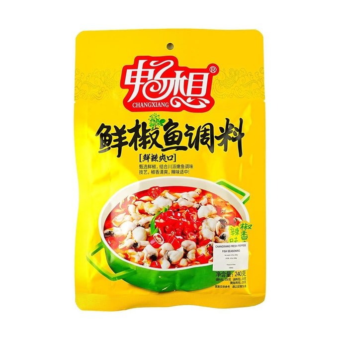 畅想 鲜椒鱼调料 240g【四川风味】