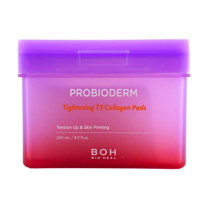 Probioderm Tightening T3 Collagen Pads, 120pcs