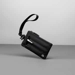 [중국 직배송] HSPM 신형 RFID 동전 지갑/휴대폰 가방/도난방지 카드 홀더/X-Pac 대형 여행용 핸드백/열쇠 케이스/블랙 (1개)