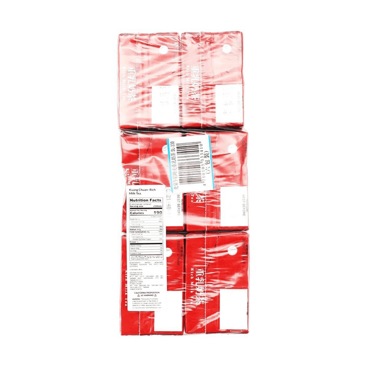 Kuang Chuan 티타임 리치 밀크티, 11.16 fl oz【6개 팩】 5