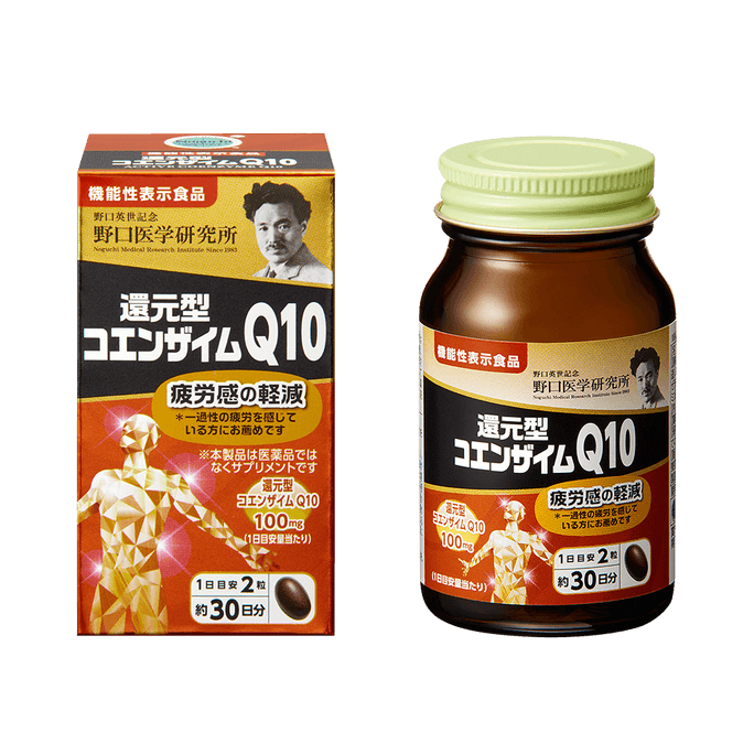 Noguchi Medical Research Institute Reduced coenzyme Q10 60 grains