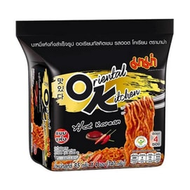 泰國MAMA媽媽 OK拌麵炒麵 韓式辣味 泡麵泡麵 85g*4包