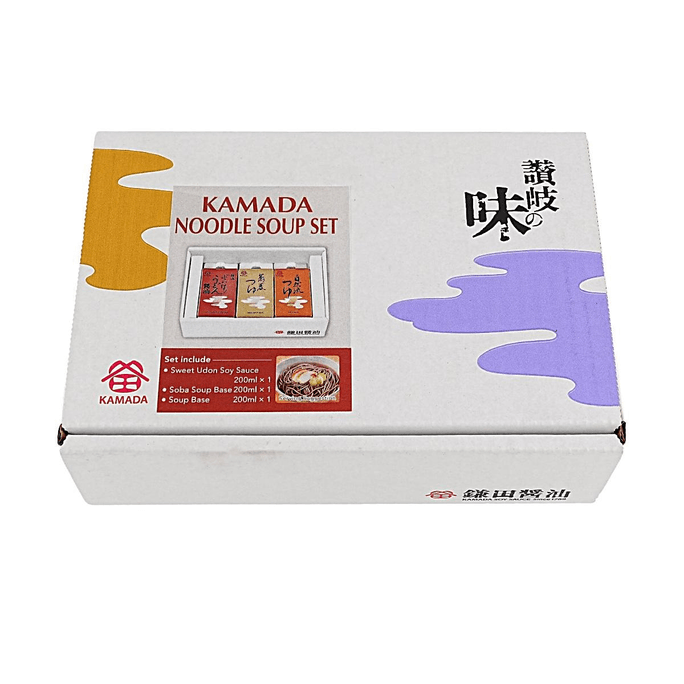 Sanuki No Aji - Assorted Soup Base Set, 20.29 fl oz 【Premium Udon Soba Dipping Sauce Base Liquid Assortment Gift Box】