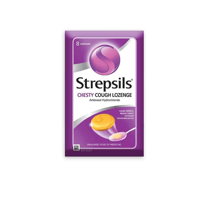 STREPSILS Chesty Cough Lozenge 8pcs