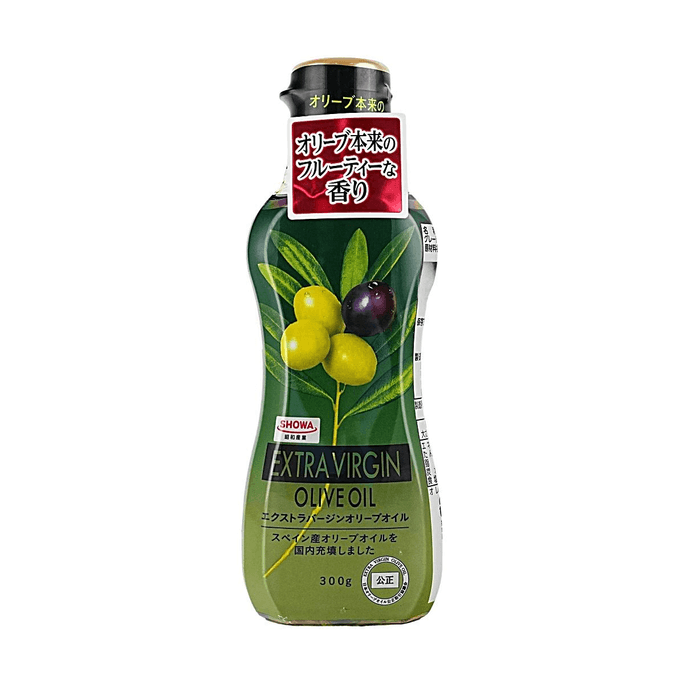 日本SHOWA SANGYO昭和產業 特級初榨橄欖油 300g【西班牙產橄欖】【果香濃郁】