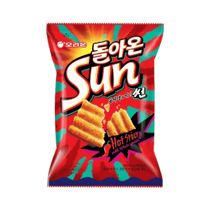 【한국 직배송】 한국 오리온 썬칩 매운맛 80g