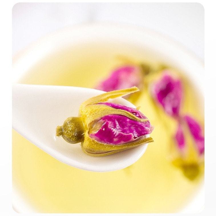 Rose dry tea Pingyin rose genuine whitening and beauty tea Rose tea 50g 4