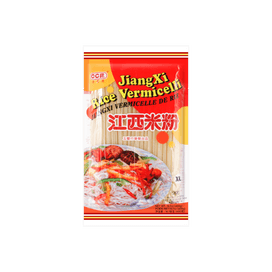 WFH Jiangxi Rice Vermicelli Noodles - Thick Strips, 14.1oz 