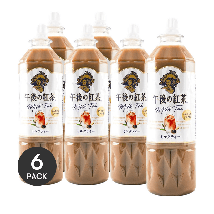 Afternoon Tea Milk Tea,16.9 fl oz *6【6 Packs】