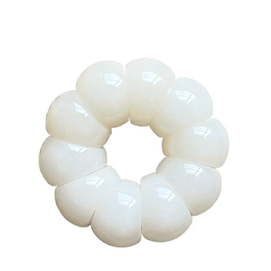 【中国直邮】静萧奶白山竹猪大肠菩提手串指尖文玩念珠盘玩手指捻奶油白14mm*1串