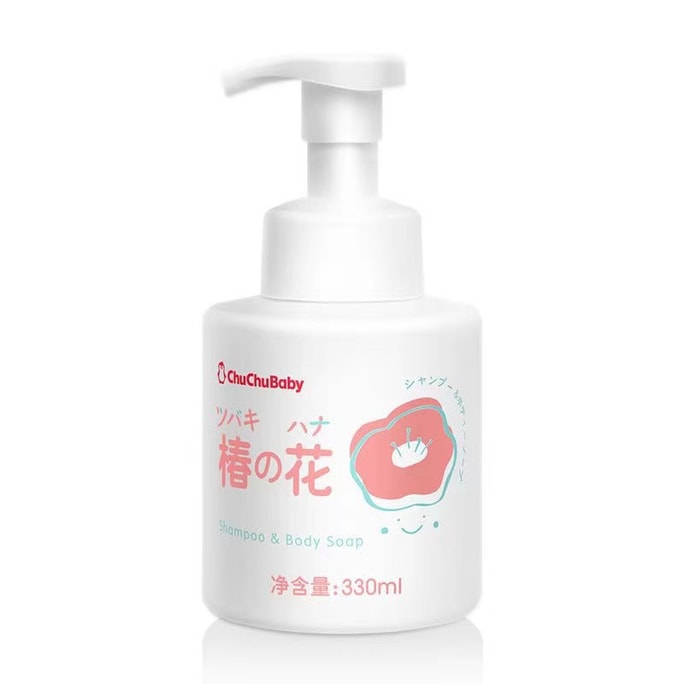 Children's baby shampoo and shower gel in one 330ml