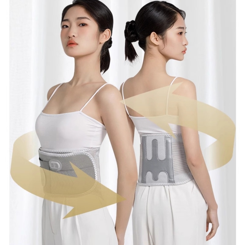 【中国直邮】 妙界 暖宫护腰带 热敷按摩款 艾草加热 一个装