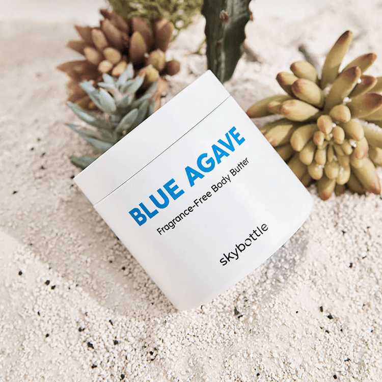 SKYBOTTLE Blue Agave Fragrance-Free Body Butter, 9.81 fl oz