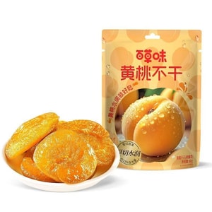 【中国直送】百草尾果物干し桃 80g*1袋、砂糖漬け桃、保存果物、カジュアルスナック。