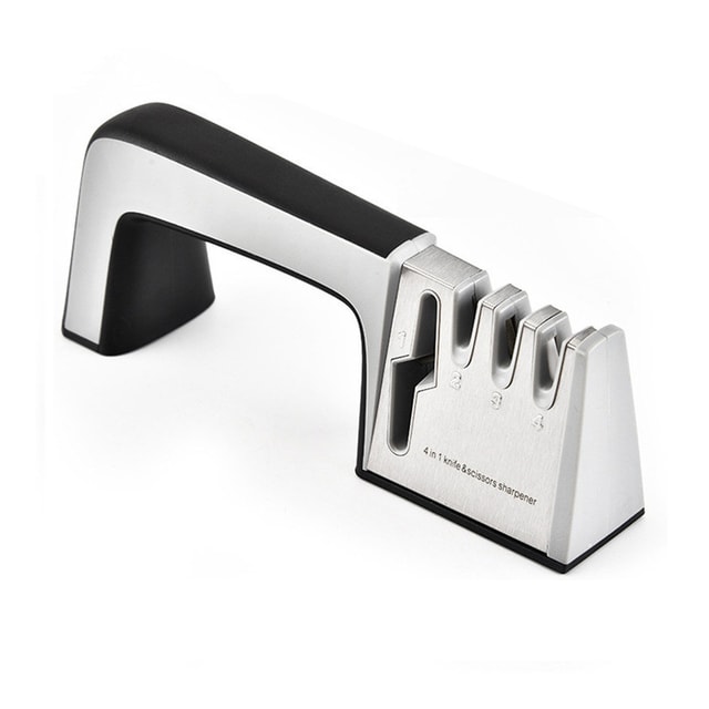 4 in 1 Diamond Coated Knife Sharpener - Hupplie