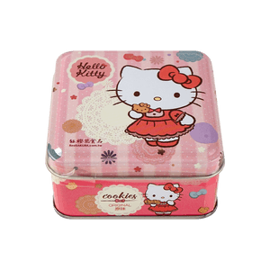 台湾红樱花 HELLO KITTY造型小曲奇 奶油口味 13g*5【空运新品超可爱】