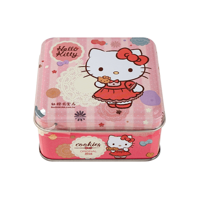 Hello Kitty Butter Cookies (Square Tin) (13gX5)