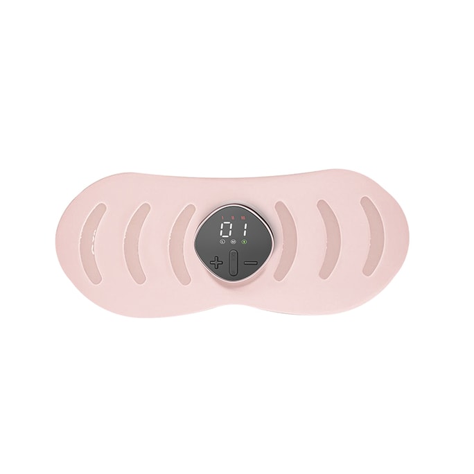 Red Light Sweat Slimming  Shaping Waist Belt Pink 1 Piece