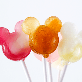 日本POPCAN 迪士尼水果汽水味棒棒糖 1根入  包装随机发送