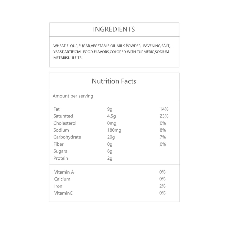 Lemon Puff, 7.05 oz 7