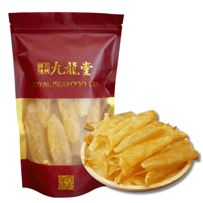 九龍堂花膠魚膠 野生南非黃花筒膠 AAA等級4oz裝 (中) 7-8頭左右