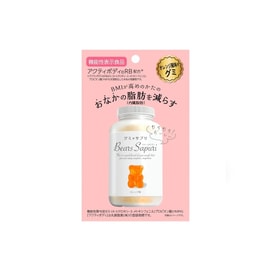 M's Inc. Gummy Bears Fat Decomposition Orange Flavor 60g
