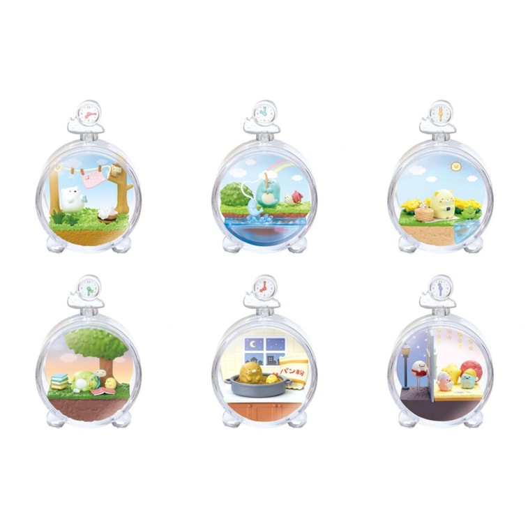 【日本直送】リーメント コーナークリーチャーズ ワンデーミニチュアシーン トレンディブラインドボックス（ランダムスタイル） 3