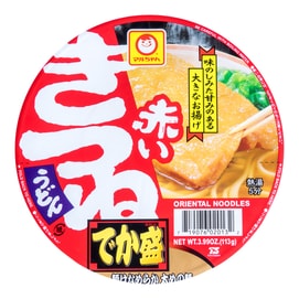 日本MARUCHAN 油豆腐乌冬面 速食方便泡面 超大碗装 113g【日本伴手礼必买】【IVE直井怜同款】