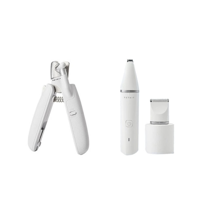 Pet Grooming Kit (Nail Clipper + Electric Trimmer) 1set