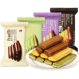 Farizzi Farizzi [Assorted Flavor Sandwich Cookies] 38g*4 packs (Yogurt Chocolate, Matcha Mousse, Cheese Chocolate, Vanilla Lemon Chocolate)
