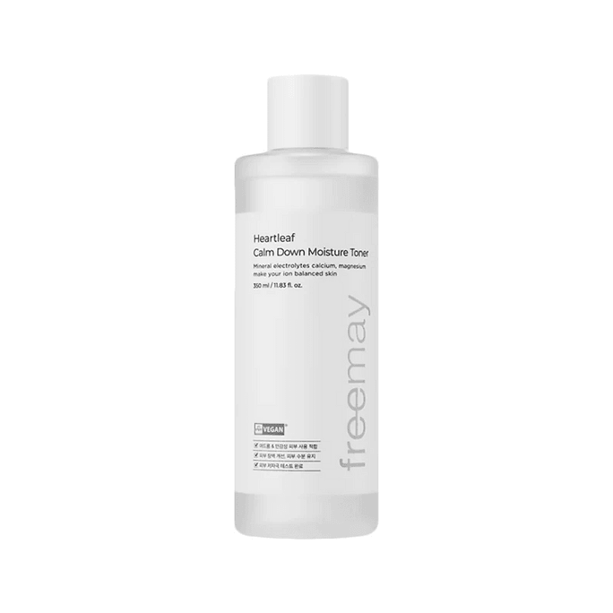 フリーメイ ハートリーフ スージング＆モイスチャライジング トナー（韓国）350ml シングルボトル