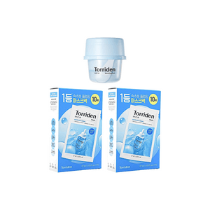 Dive-in Low Molecular Hyaluronic Acid Repair Mask 0.88 oz + Hyaluronic Acid Mask  0.91 fl oz 10pcs×2【3 Packs】
