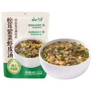 Matsutake, Nori, And Dried Shrimp Soup 60g (6g X 10 Packets)